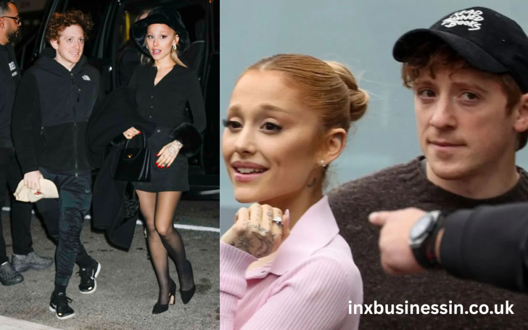 Ariana Grande and Ethan Slater