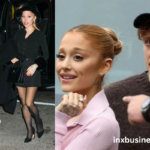 Ariana Grande and Ethan Slater