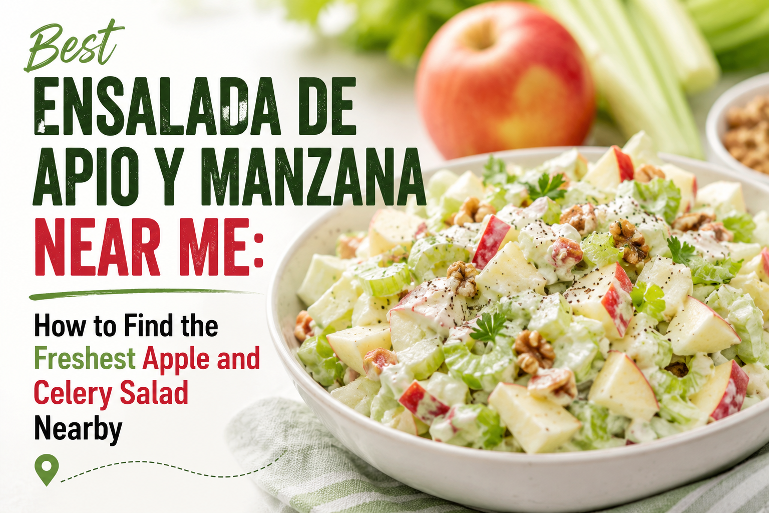 Best Ensalada de Apio y Manzana Near Me