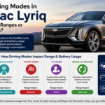 Do the Driving Modes in Cadillac Lyriq Offer Different Ranges or Battery Usages